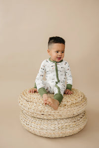Tiny Tractors Bamboo Zippy Pajamas - BIG FRENCHIES