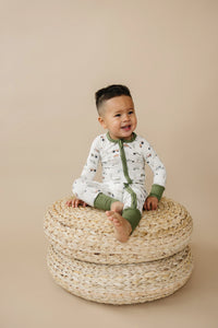Tiny Tractors Bamboo Zippy Pajamas - BIG FRENCHIES