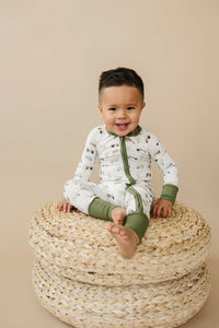 Tiny Tractors Bamboo Zippy Pajamas - BIG FRENCHIES