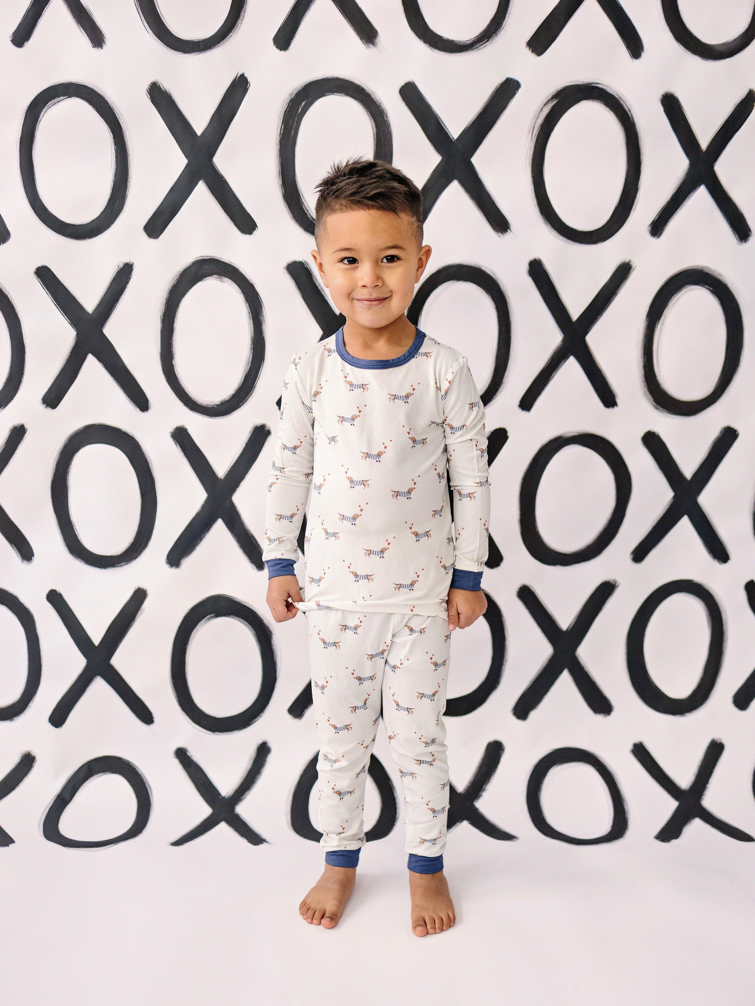 Puppy Love 2pc Bamboo Pajamas - BIG FRENCHIES