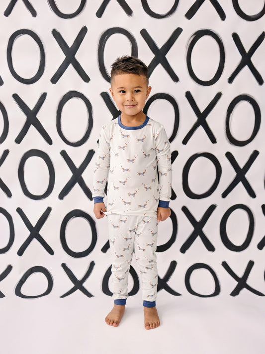 Puppy Love 2pc Bamboo Pajamas - BIG FRENCHIES