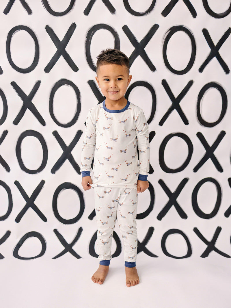 Puppy Love 2pc Bamboo Pajamas - BIG FRENCHIES