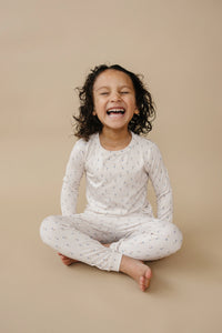 Tiny Tulips 2pc Bamboo Pajamas - BIG FRENCHIES