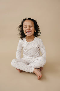 Tiny Tulips 2pc Bamboo Pajamas - BIG FRENCHIES