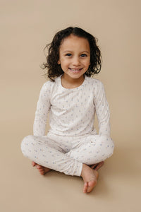 Tiny Tulips 2pc Bamboo Pajamas - BIG FRENCHIES