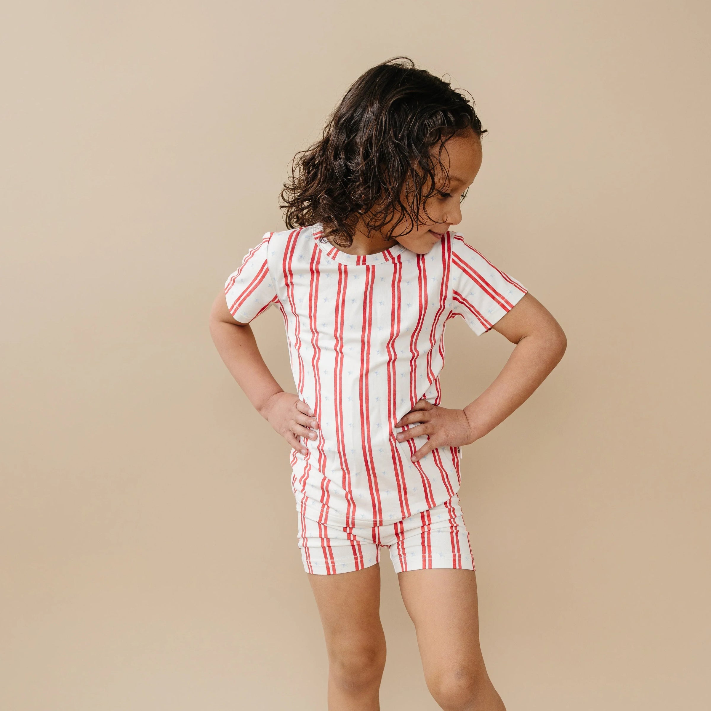 Stars & Stripes 2pc Bamboo Pajamas - BIG FRENCHIES