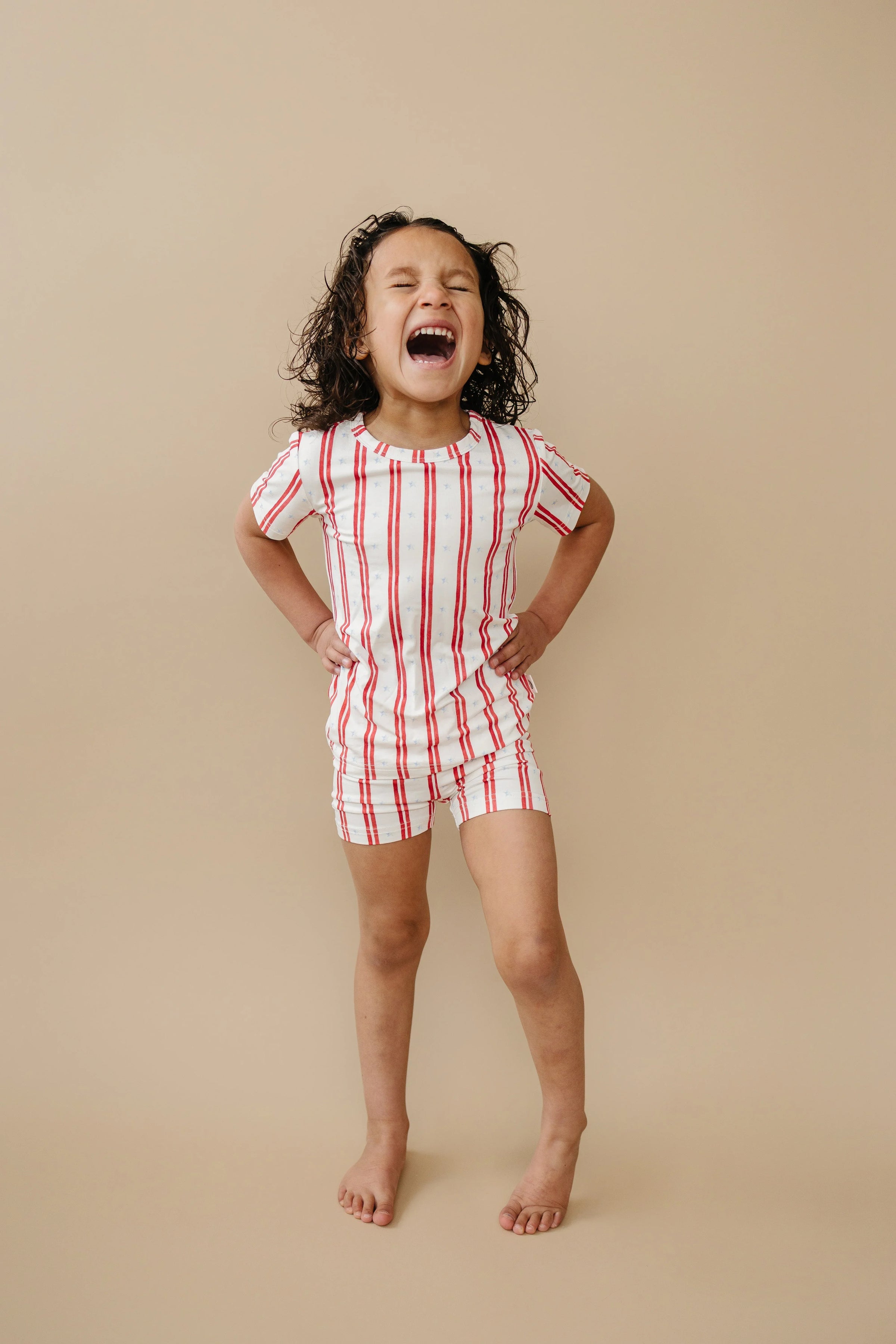 Stars & Stripes 2pc Bamboo Pajamas - BIG FRENCHIES