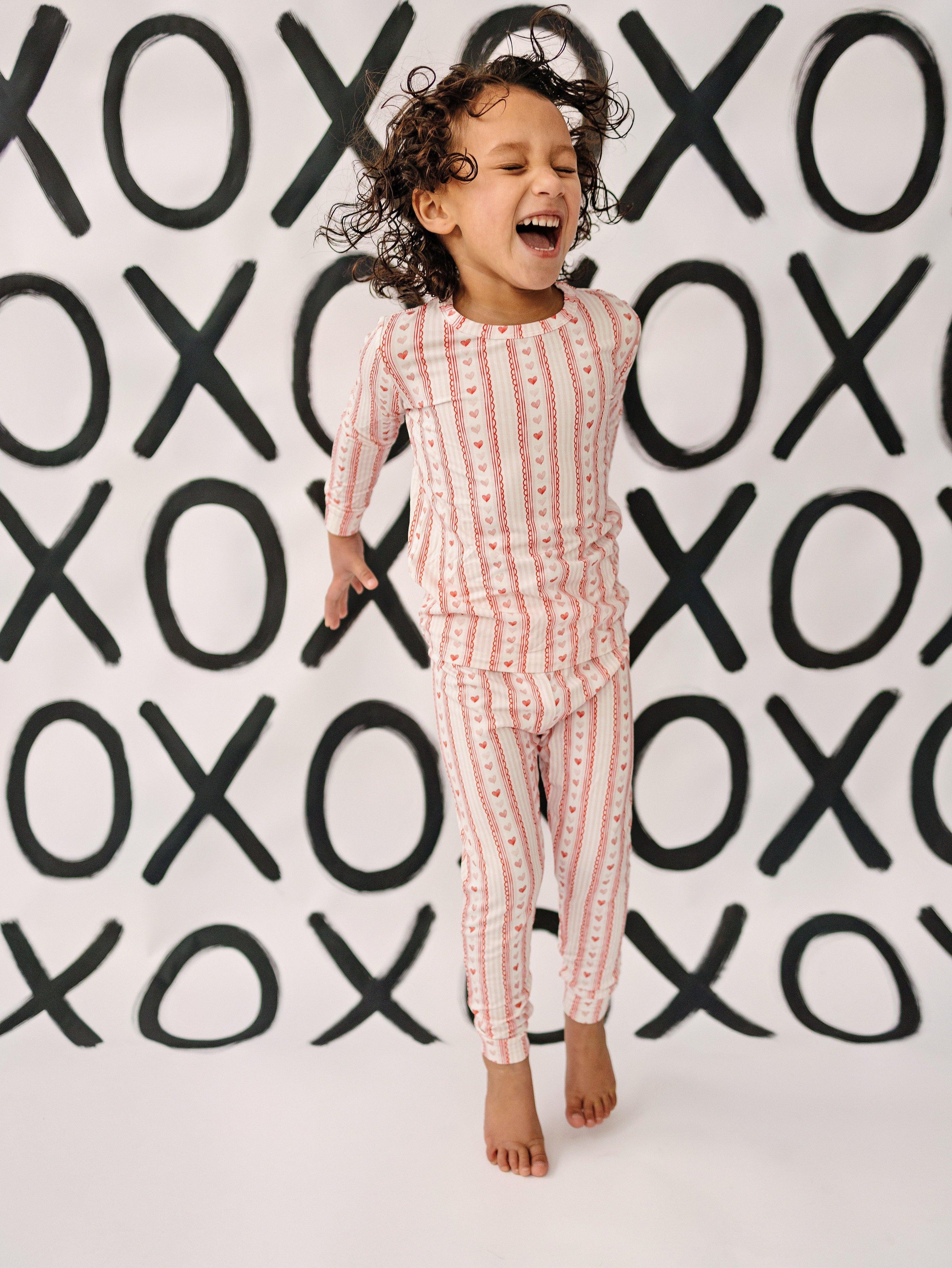Laced with Love 2pc Bamboo Pajamas - BIG FRENCHIES