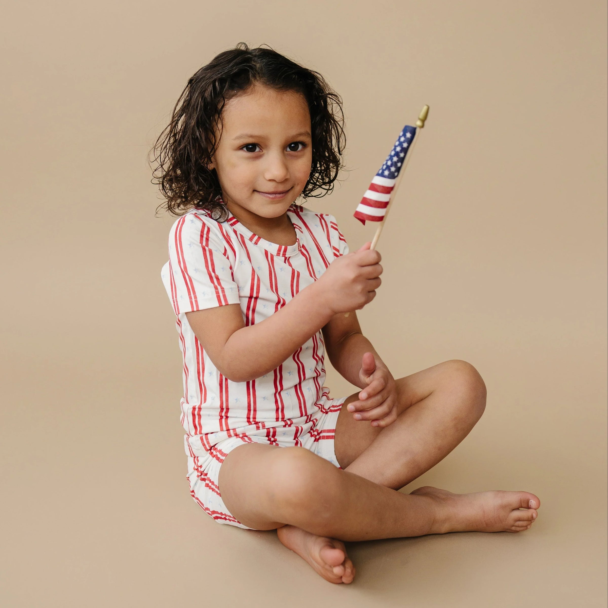 Stars & Stripes 2pc Bamboo Pajamas - BIG FRENCHIES