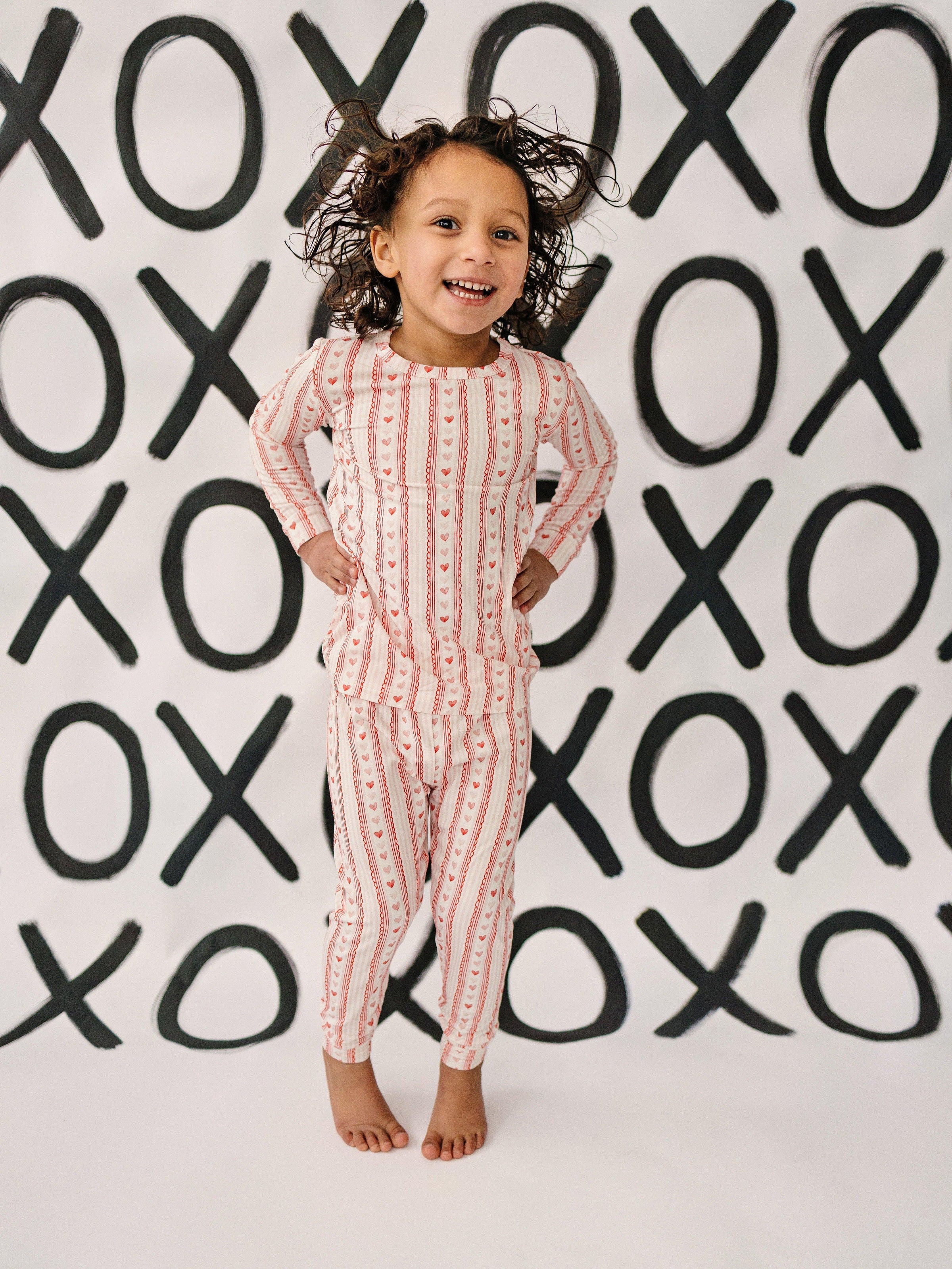 Laced with Love 2pc Bamboo Pajamas - BIG FRENCHIES