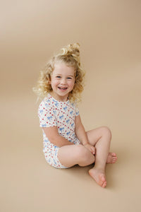 Red White & Bows 2pc Bamboo Pajamas - BIG FRENCHIES