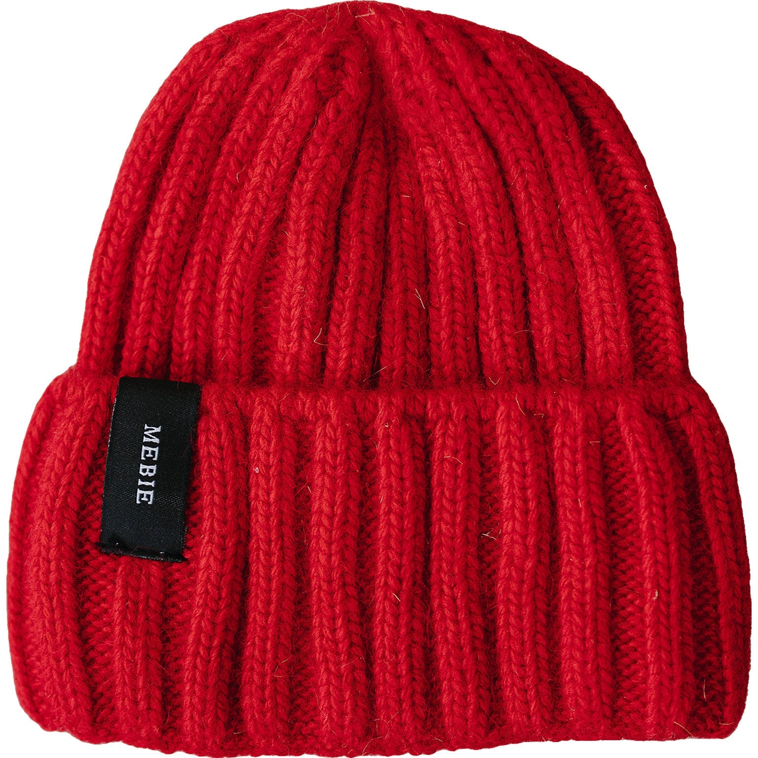 Red Chunky Knit Beanie - BIG FRENCHIES