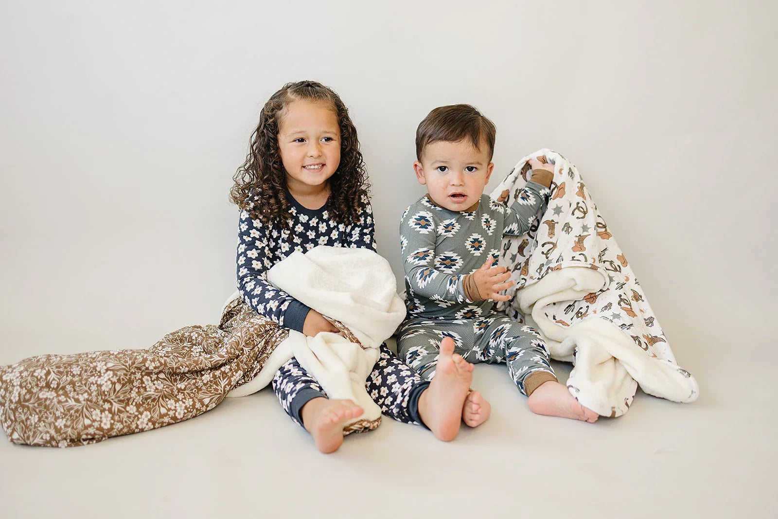 Outlaw Cowboy Bamboo Fleece Quilt - BIG FRENCHIES