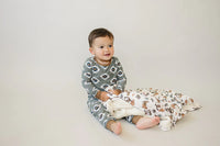 Outlaw Cowboy Bamboo Fleece Quilt - BIG FRENCHIES