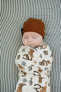 Brown Mebie Baby Beanie - BIG FRENCHIES