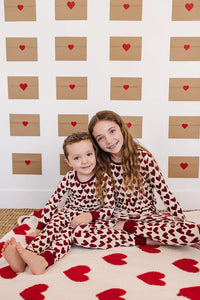 Hearts Plush Blanket - BIG FRENCHIES