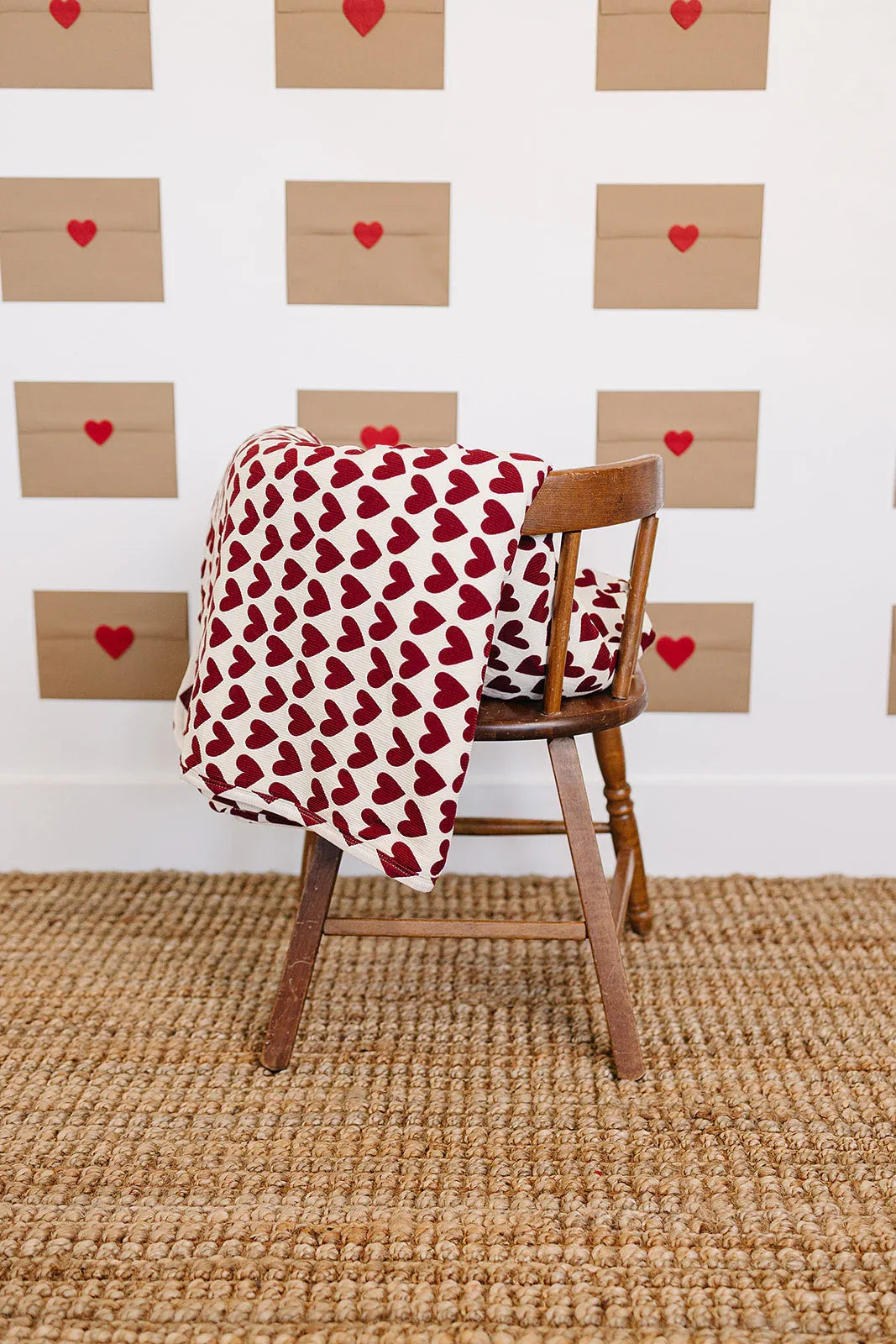 Hearts Bamboo Fleece Quilt - BIG FRENCHIES