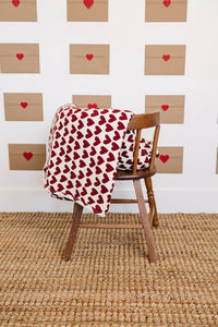 Hearts Bamboo Fleece Quilt - BIG FRENCHIES