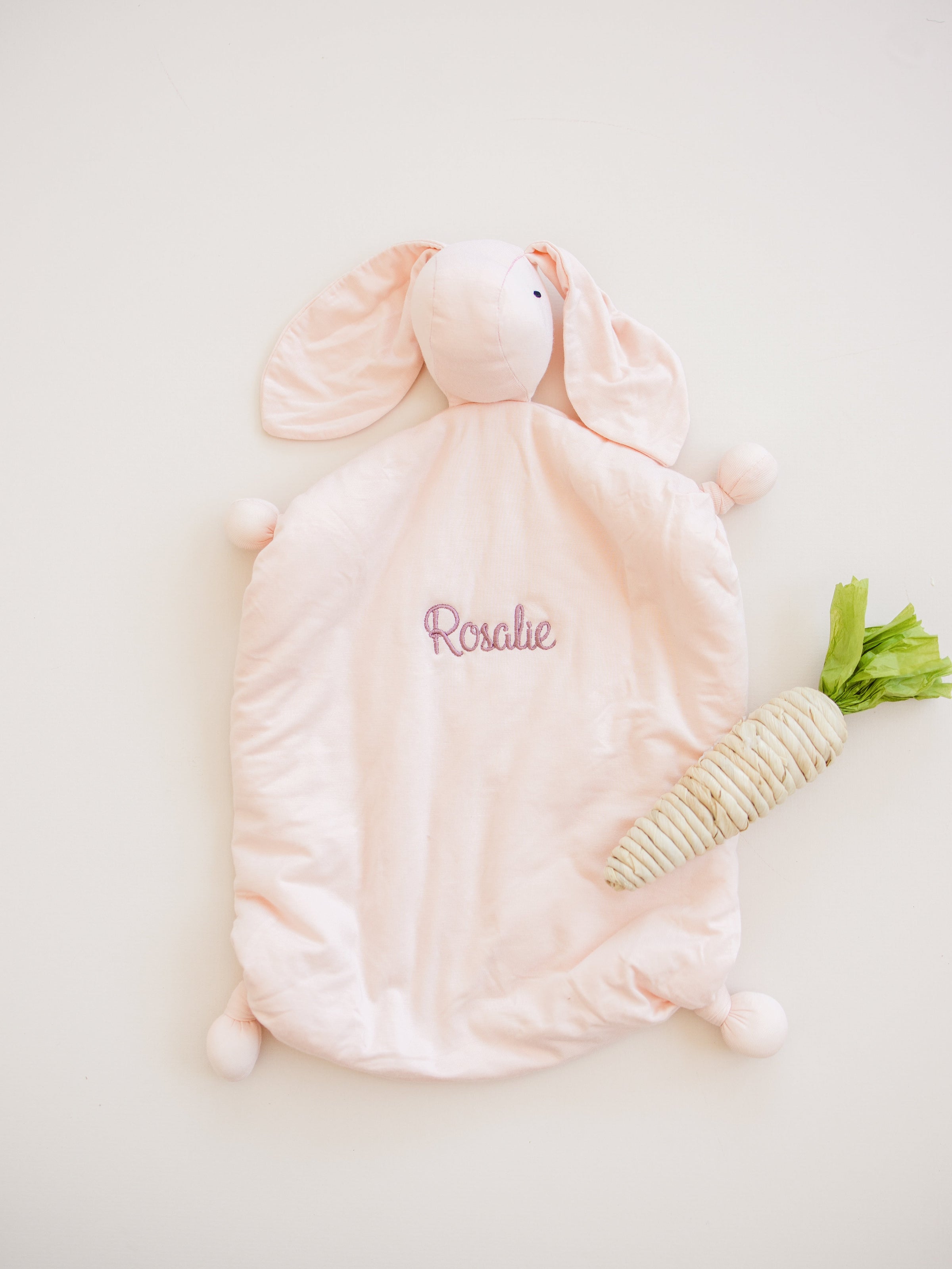 Snuggle Bunny Bamboo Lovey - more colors - BIG FRENCHIES