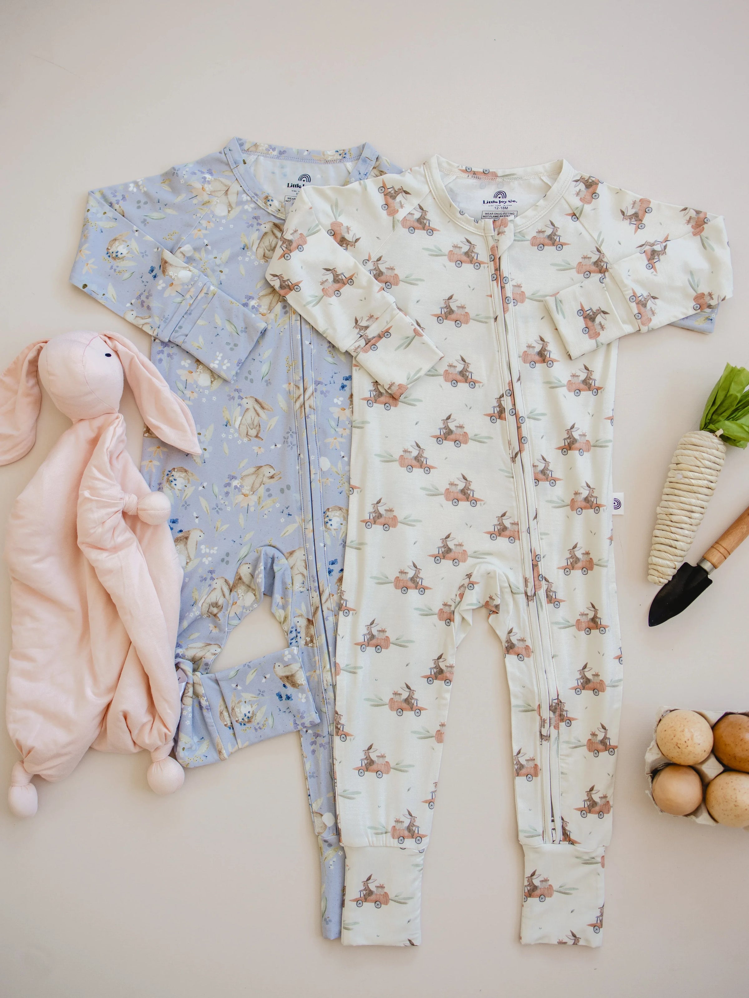 Cottontail Cruisers Modal Zippy Pajamas - BIG FRENCHIES