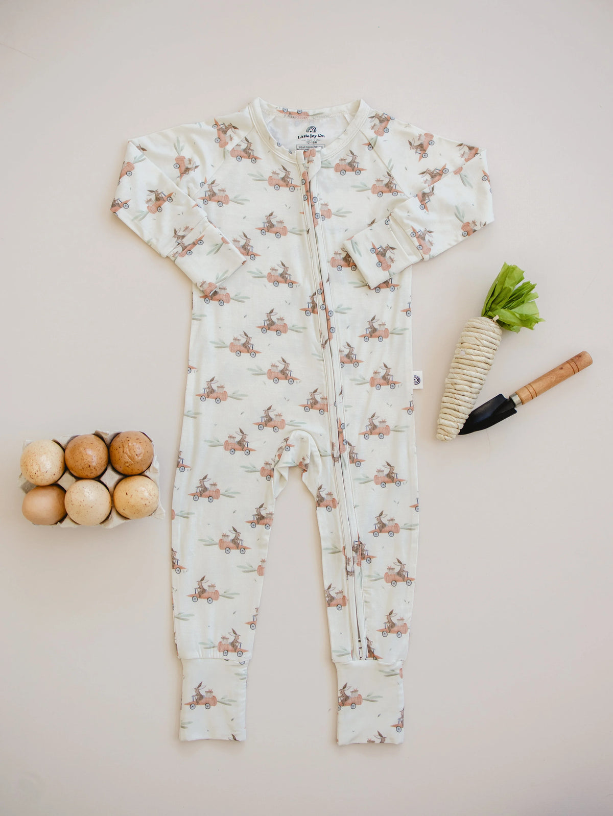 Cottontail Cruisers Modal Zippy Pajamas - BIG FRENCHIES