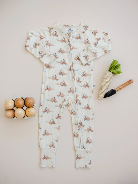 Cottontail Cruisers Modal Zippy Pajamas - BIG FRENCHIES