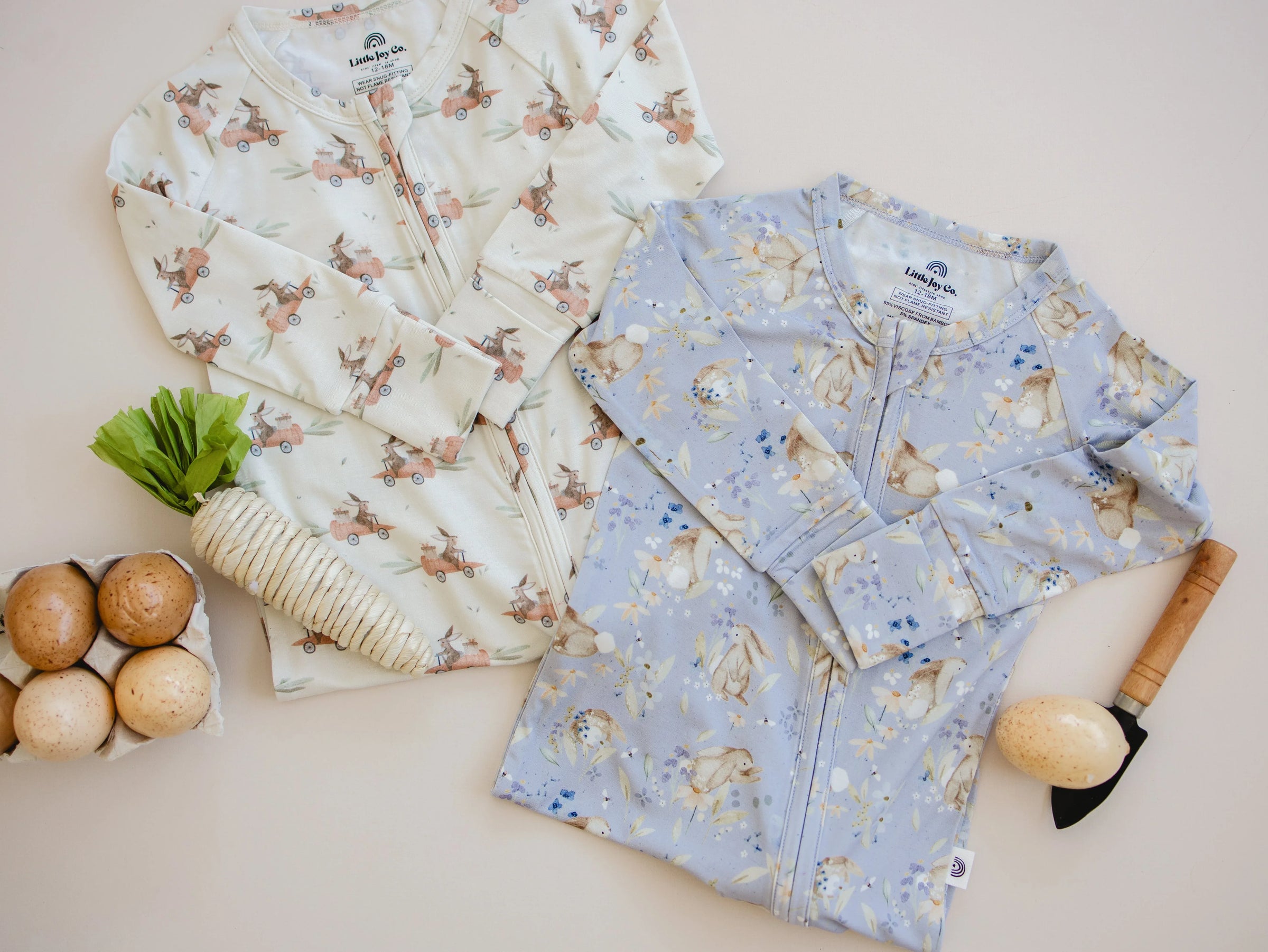 Cottontail Cruisers Modal Zippy Pajamas - BIG FRENCHIES