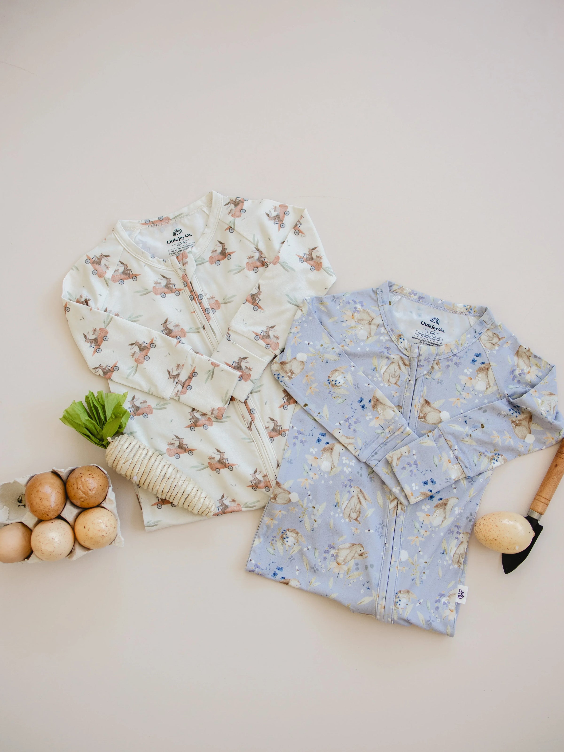 Cottontail Cruisers Modal Zippy Pajamas - BIG FRENCHIES