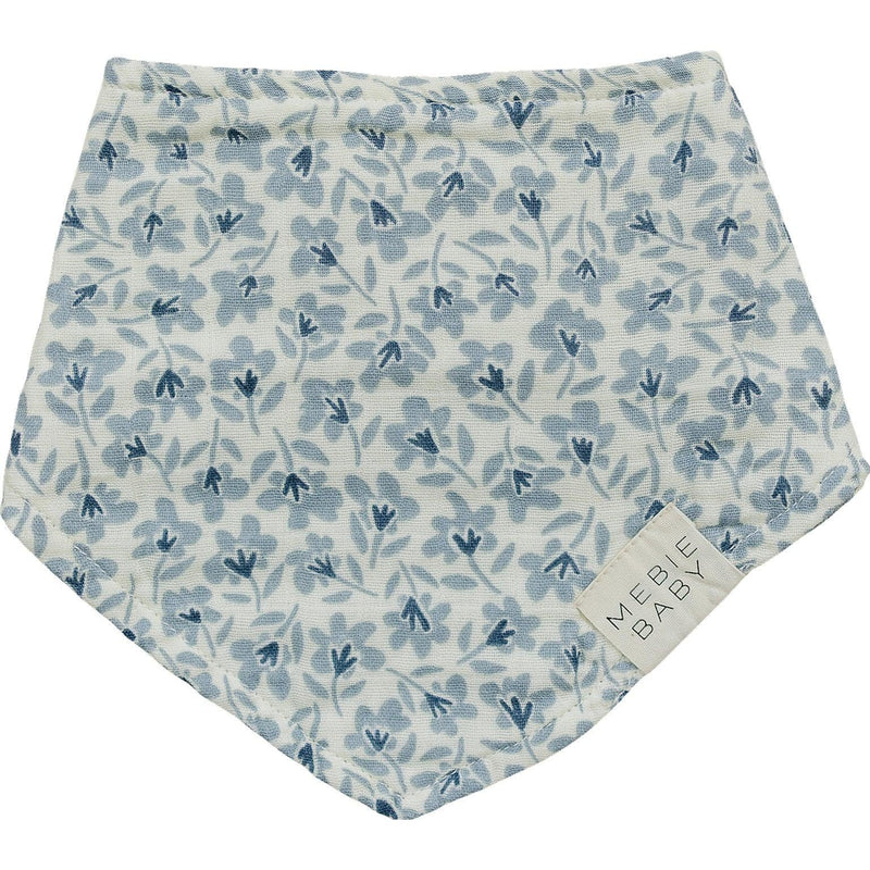 Blue Blossom Classic Muslin Bib - BIG FRENCHIES