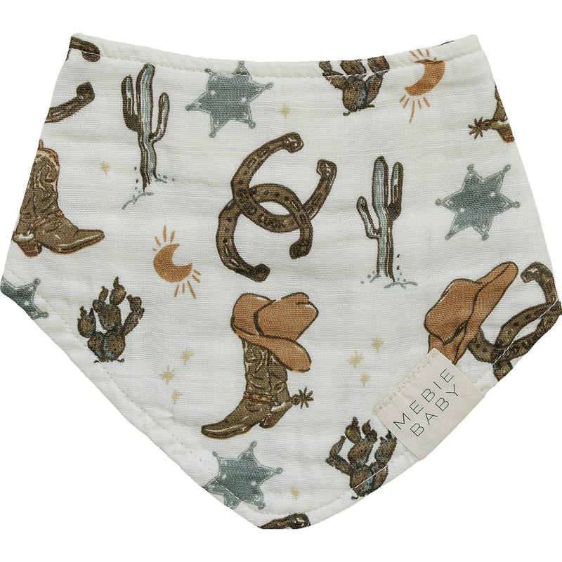Outlaw Cowboy Classic Muslin Bib - BIG FRENCHIES