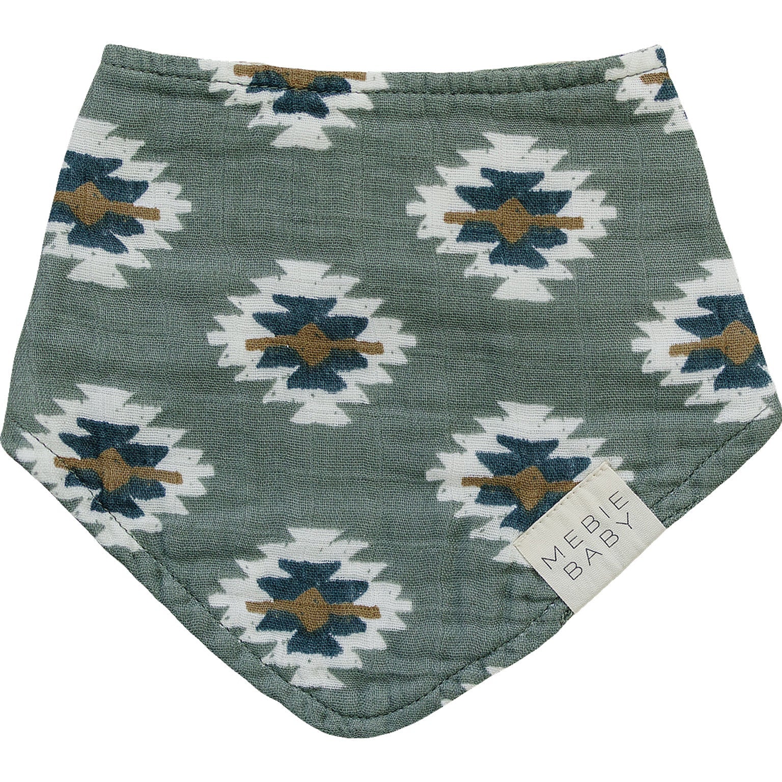 Southwest Aztec Classic Muslin Bib