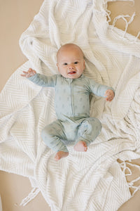 Fly Me to the Moon Bamboo Zippy Pajamas - BIG FRENCHIES
