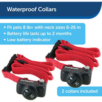 PetSafe Basic In-Ground Pet Fence ZIG00-16969 with 2 Waterproof UltraLight Collars and 500 ft of Wire