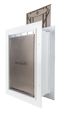 PetSafe Wall Entry Dog Door ZPA00-16203, Large, 10" x 15" Flap, for Dogs up to 100 lb