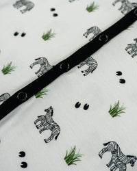Zebra | Snap Footie - BIG FRENCHIES