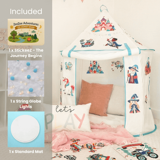 The ZeeZee Adventure Tent 2 - One Tent. Changeable Themes. - BIG FRENCHIES