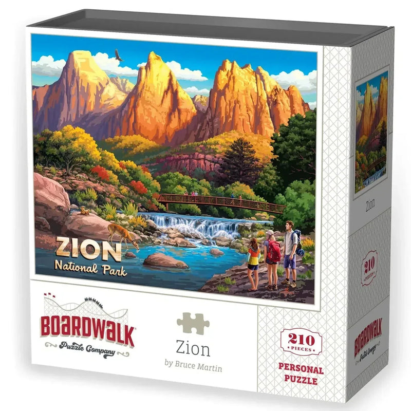 Zion National Park 210 Piece Jigsaw Puzzle Boardwalk - BIG FRENCHIES