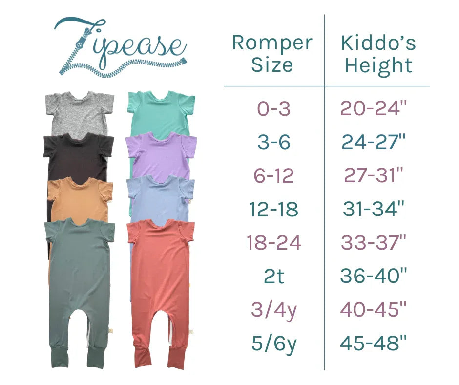 Mint Bamboo Lyocell Romper with G-Tube Access - BIG FRENCHIES