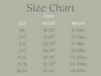 Christmas Tree Bamboo Pajamas - Zippy - BIG FRENCHIES