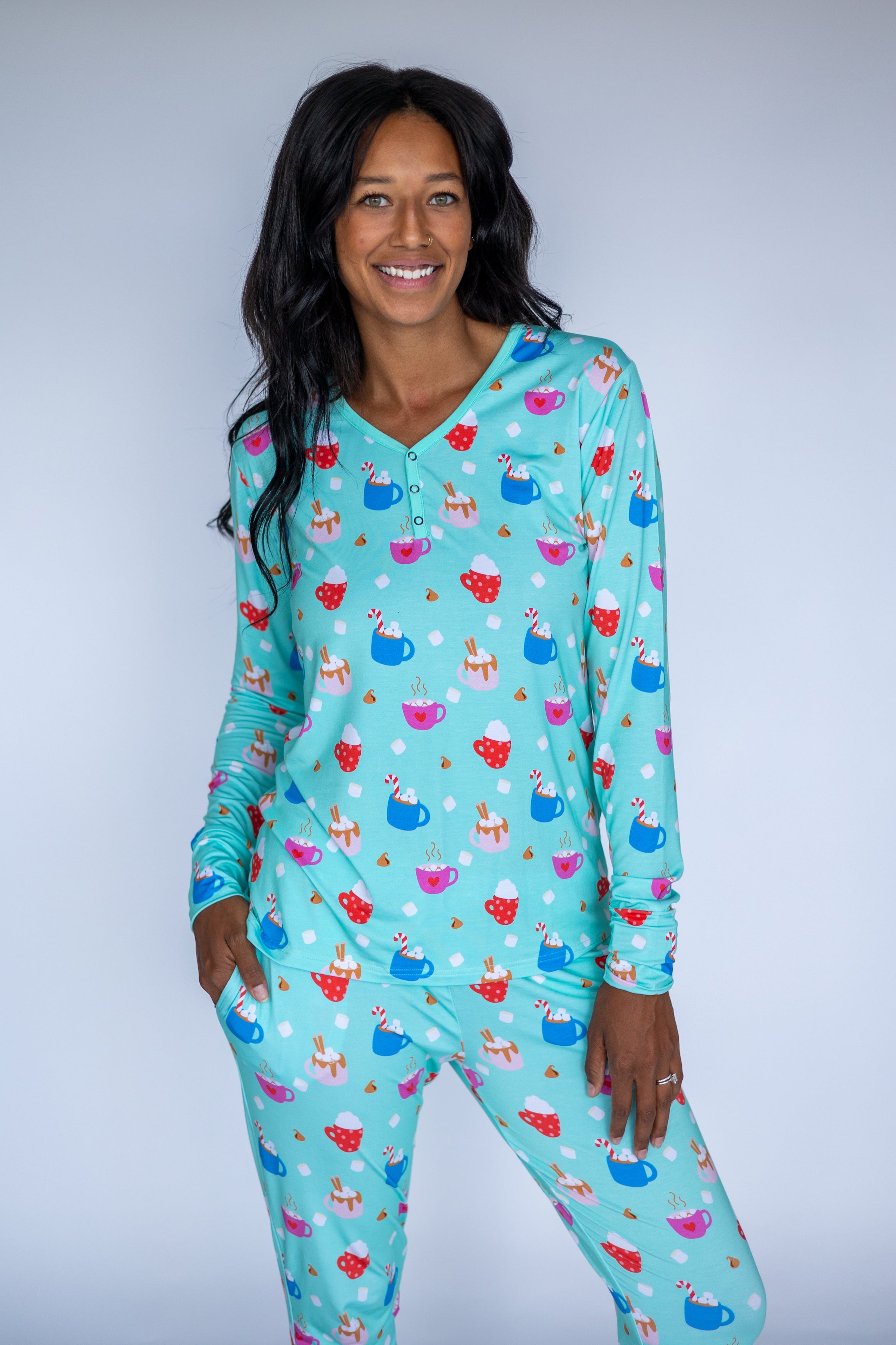 Cuppa Cozy Women’s Bamboo Pajama Set