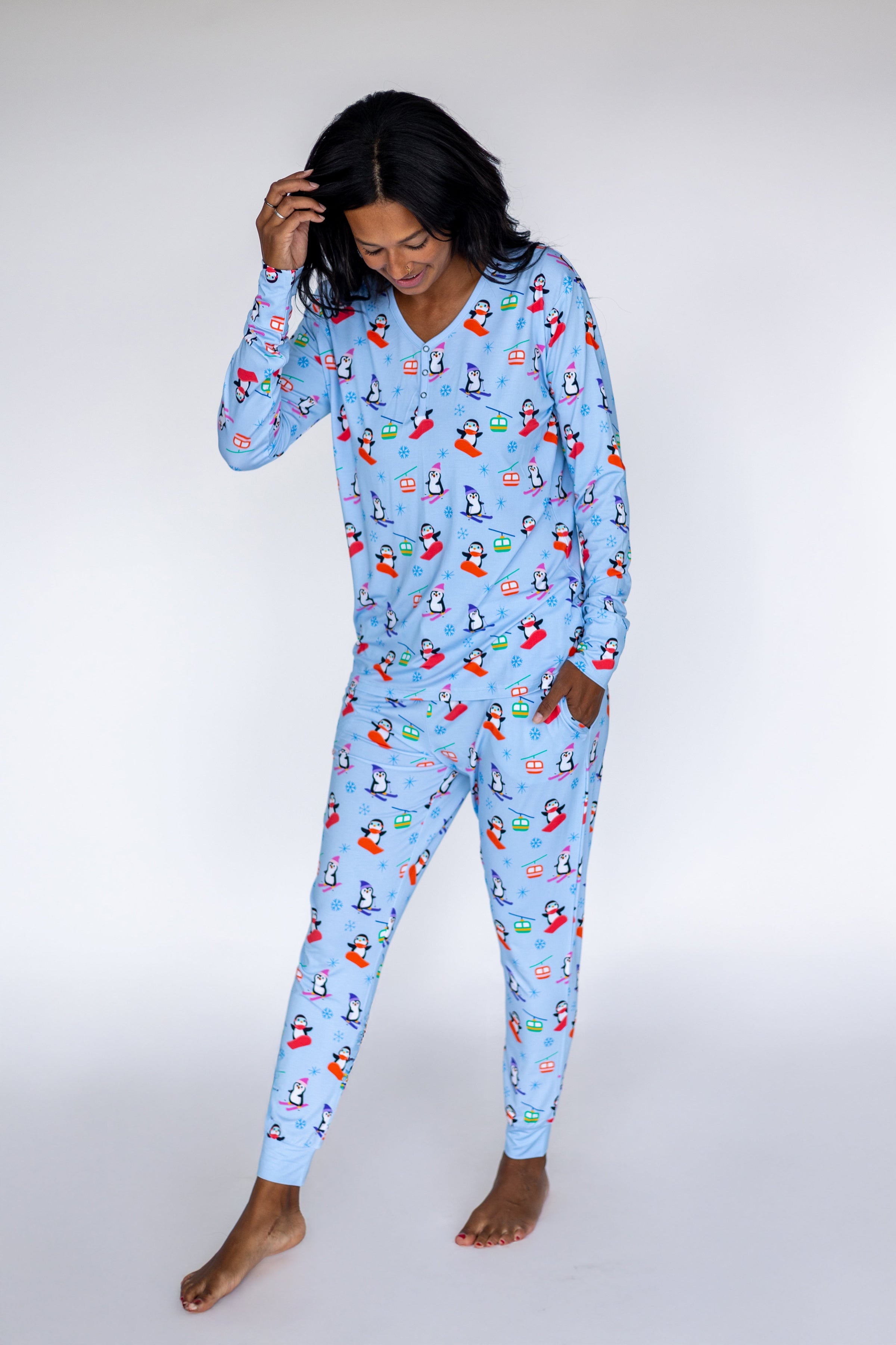 Polar Penguin Women’s Pajama Set