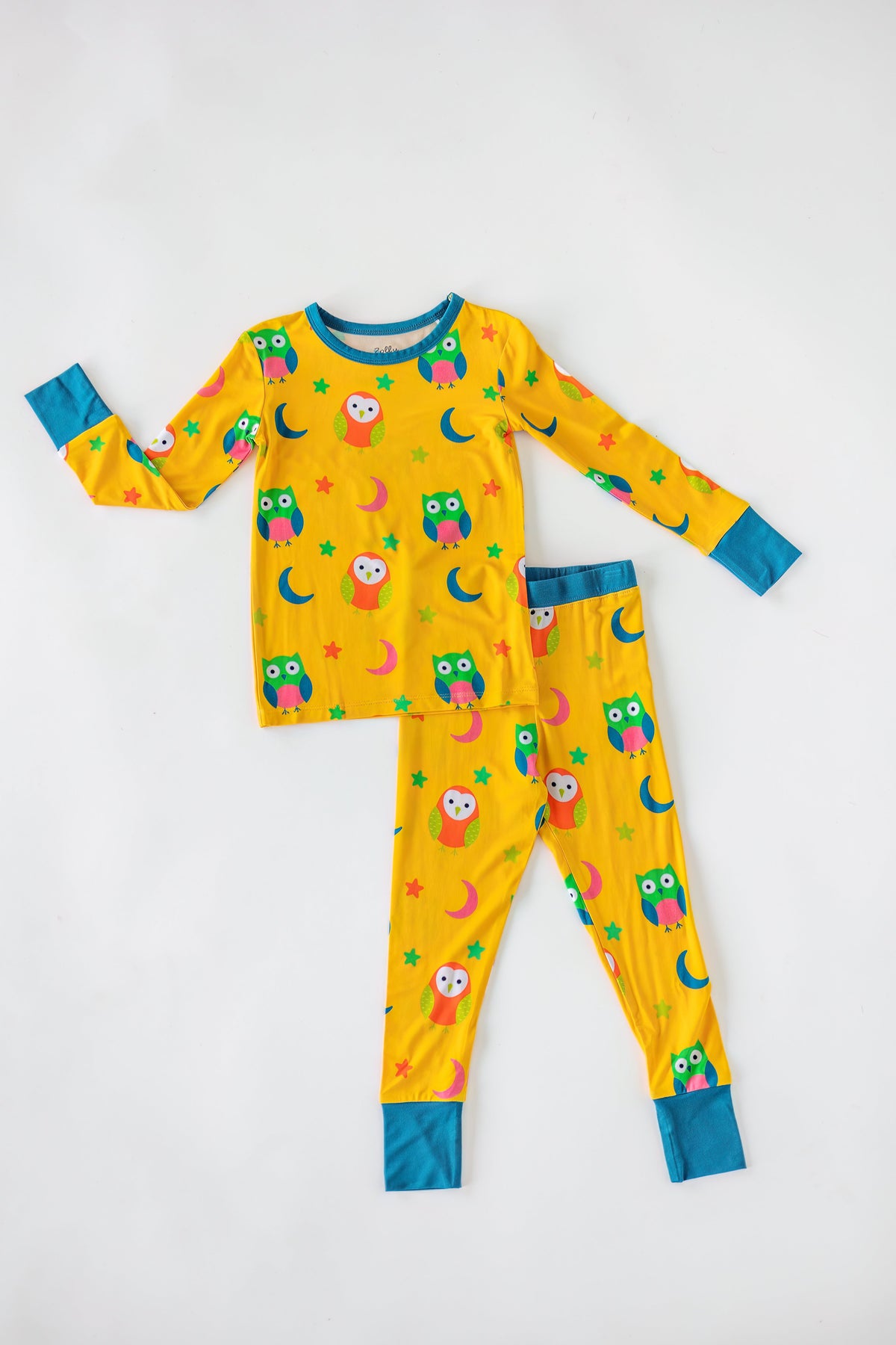 Twilight Hoots Two-Piece Pajama Set - BIG FRENCHIES