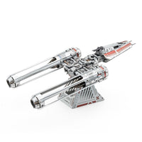 Zorii's Y-Wing Fighter Star Wars 3D Steel Model Kit Metal Earth