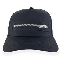 Mystery Text... Custom Embroidered Zipper Hat 1/1