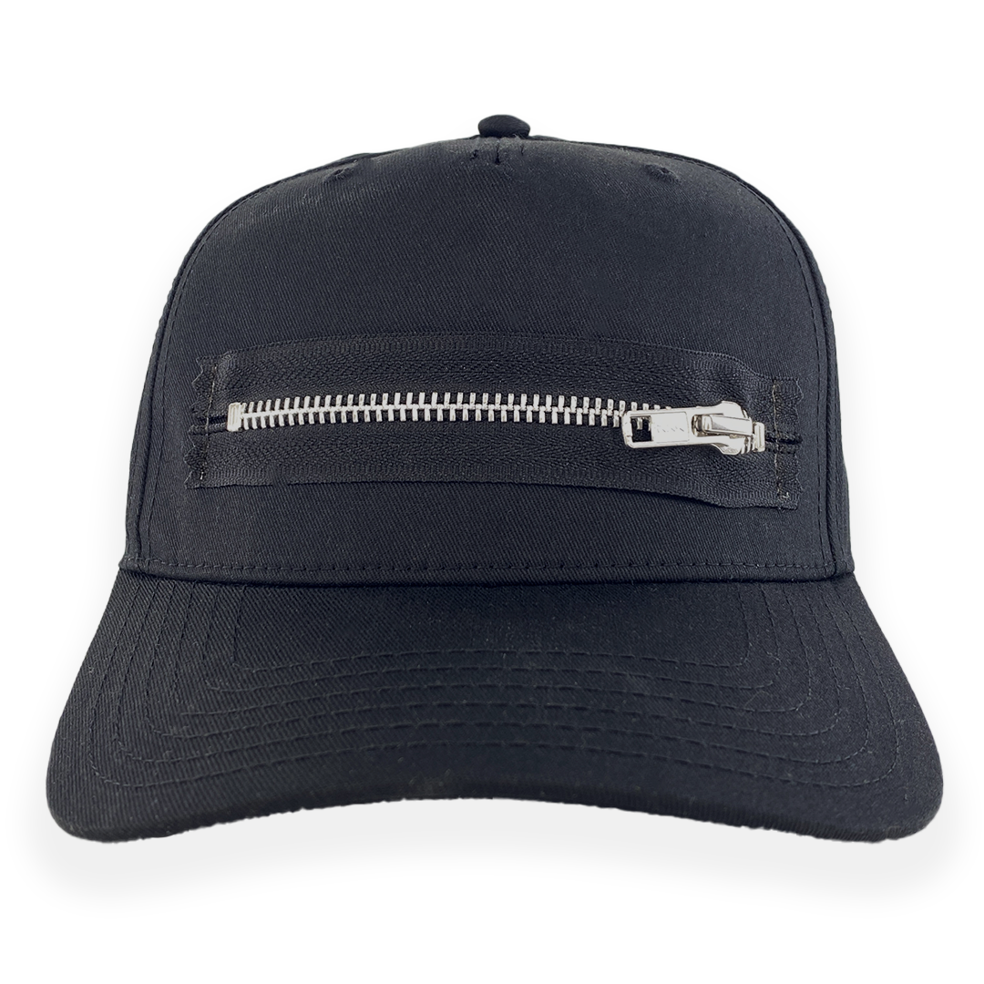Mystery Text... Custom Embroidered Zipper Hat 1/1
