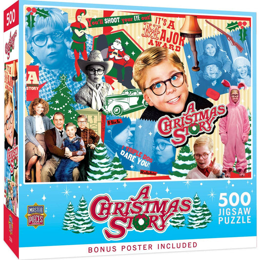 A Christmas Story 500 Piece Jigsaw Puzzle by Masterpieces Puzles - BIG FRENCHIES