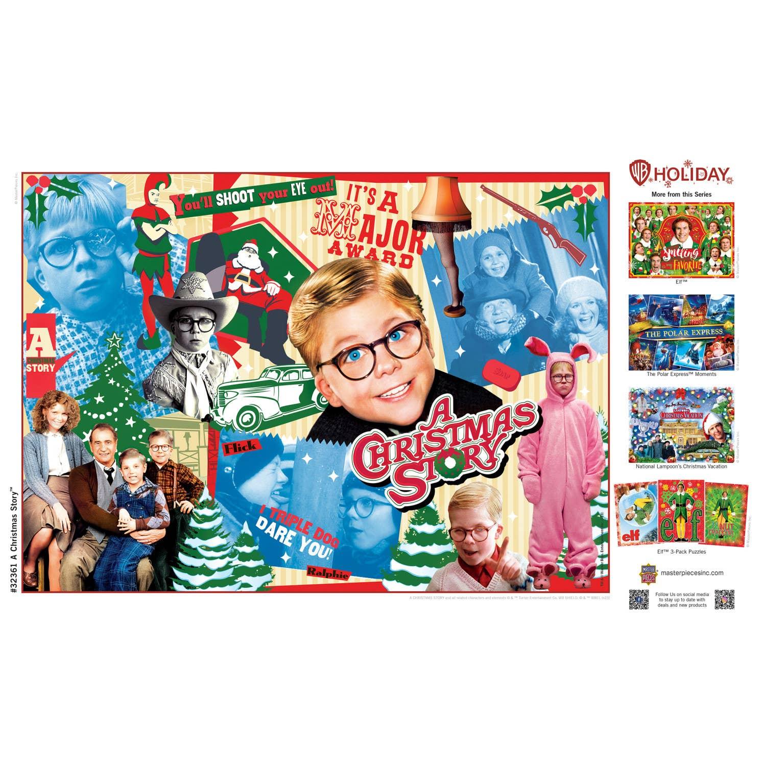 A Christmas Story 500 Piece Jigsaw Puzzle by Masterpieces Puzles - BIG FRENCHIES