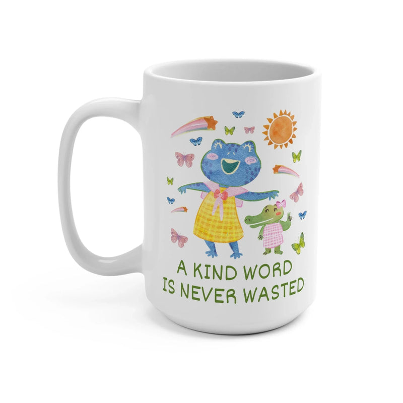 A Kind Word Frog Mug - BIG FRENCHIES