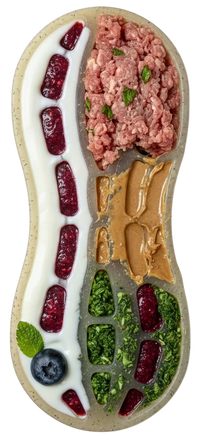 Peanut Nylon Dog Chew Toy | Ultra-Durable for Aggressive Chewers | SodaPup - BIG FRENCHIES