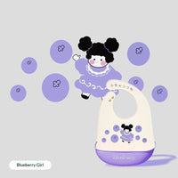 Baby Waterproof And Stain-resistant Food-grade Silicone Bib